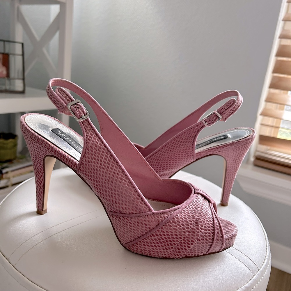 White House Black Market Riley Heels